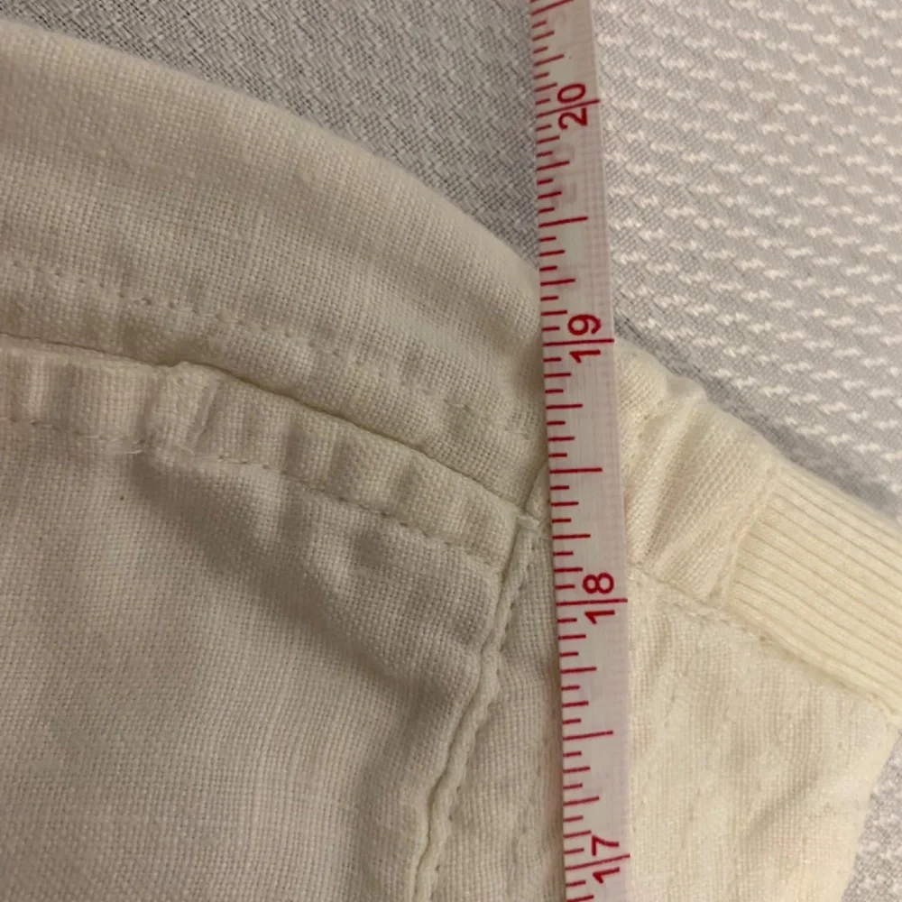 Chico’s white linen pants size 2.5 (size 14) - Picture 5 of 10